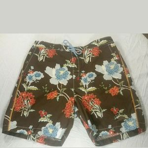 Tommy Bahama Relax Drawstring Bathing Suit Large